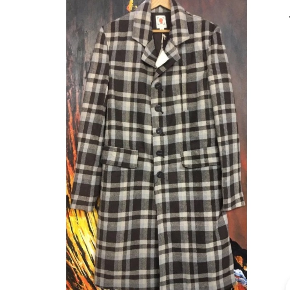 MEN CLOTH LOGIC TRENCH COAT
